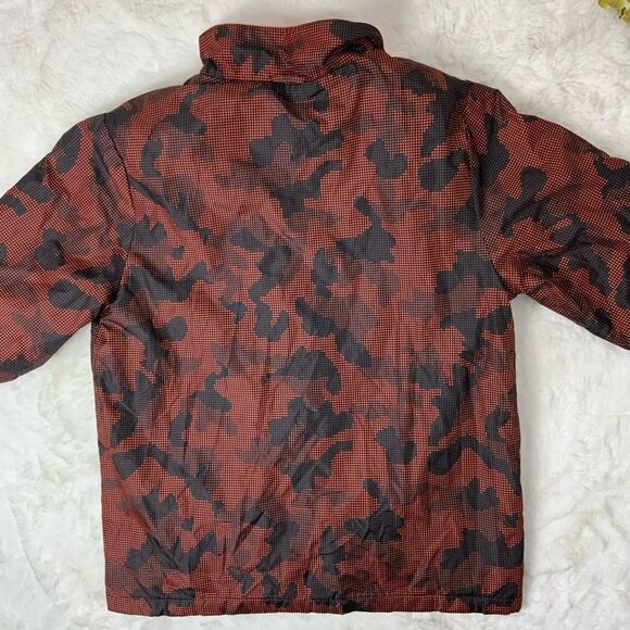 Youth Swiss Tech orange and black camo fleece lined jacket - Picture 2 of 4